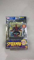 Front view of sealed Spider-Man Classics Series II action figure package