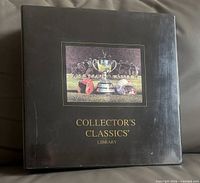 Front cover of Collector's Classics Library binder