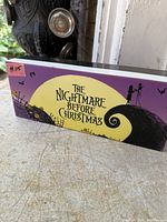 Front view of rectangular light with Nightmare Before Christmas graphic