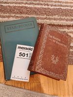 Front covers of both books showing titles and cover designs