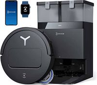 Robot vacuum, smartphone and smartwatch control image