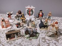 Group shot of all thirteen Sebastian Miniatures