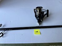 HE3000 reel attached to Forester rod sections