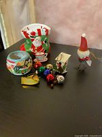 Group shot of all items on table