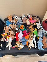 Top view of entire assortment laid out on table