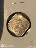 Obverse showing coat of arms, crown, legend and date
