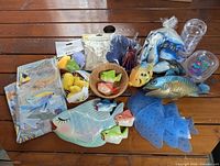 Overview of entire lot on table