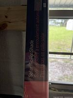 Package showing Levolor Solar Roller Shade branding
