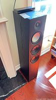 Full view of first Paradigm tower speaker