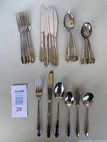 All 25 pieces arranged by type