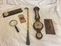All six items laid out on cloth