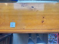 top view showing overall surface condition and finish