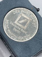 Obverse with Deutsche Bank logo and text