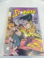 Front cover of Starman #10 in plastic sleeve