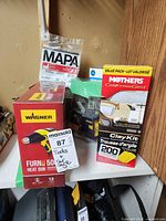 Group shot showing all boxed items