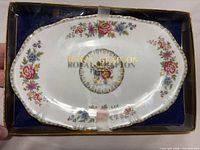 Platter in original box with Royal Grafton branding