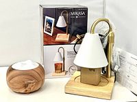 Both items with Mikasa box visible