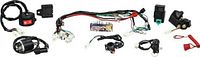 entire wiring harness kit laid out showing all components