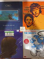 Front covers of all four LPs