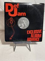 Front of Def Jam Exclusive Album Advance sleeve