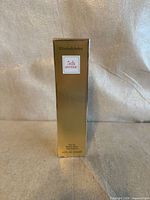 Front view of sealed box