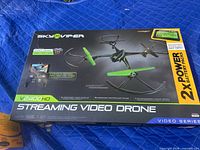 Front of retail box showing model and key features