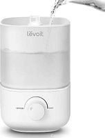 Front view of Levoit Classic 160 humidifier being filled with water