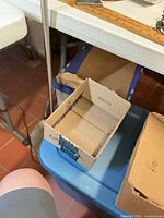 Empty box next to lot
