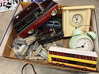 overview of entire lot inside box