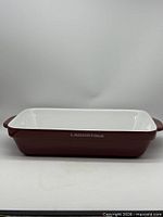 Full view of Lagostina rectangular baking dish