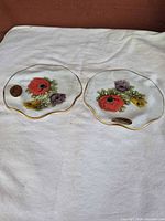 Both Chance Glass plates front view