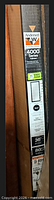 Box edge showing Andersen AW logo, 40000 Series label, size 36x80, Easy Install badge