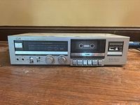 Front view of JVC KD-V50 cassette deck