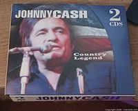 Front of Country Legend 2-CD box set