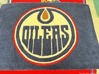 Front view showing full Edmonton Oilers logo and color scheme