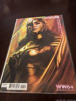 Front view of bagged comic showing Wonder Woman WW84 variant cover