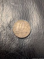 Reverse side with 10 CENTAVOS and year 2004