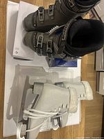 Nordica ski boots and Decathlon figure skates overview