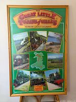 Full view of framed poster