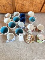 Group shot of all 15 pieces laid out