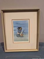 Framed print front view