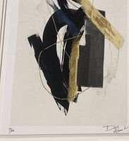 Full artwork showing composition, numbering 7⁄50 and frame