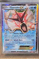 Front of Gyarados EX XY106 holographic card