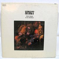 Front cover of Spirit album showing title and artwork