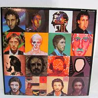 Front cover mosaic artwork of The Who Face Dances LP