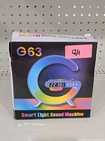 Retail box showing product image and model G63
