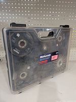 closed carry case showing Mastercraft label