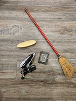 All four items laid out on floor