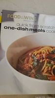 Cover of Food & Wine Magazine Quick from Scratch One-Dish Meals Cookbook