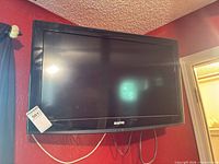 Front view of Sanyo flat panel TV